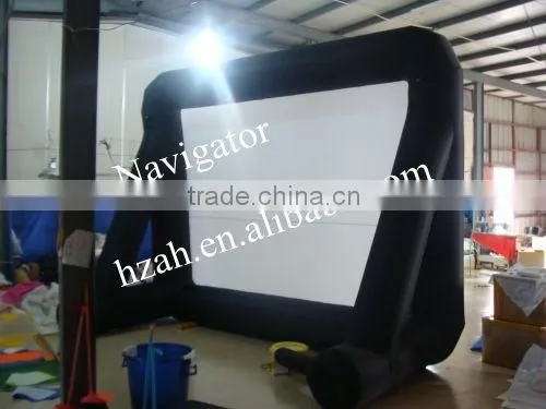 2016 popular hot sales giant outdoor movie inflatable led screen