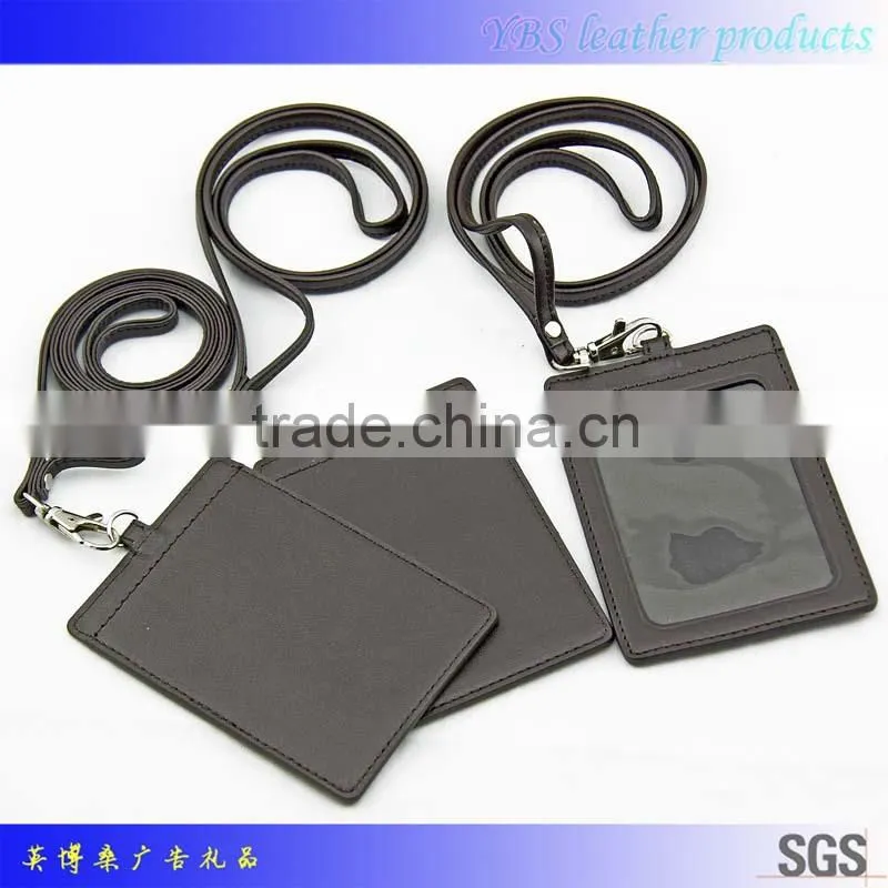 work Factory direct PU id card holder Customized