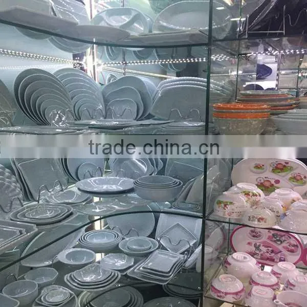 wholesale Food grade silicone housewares melamine tableware