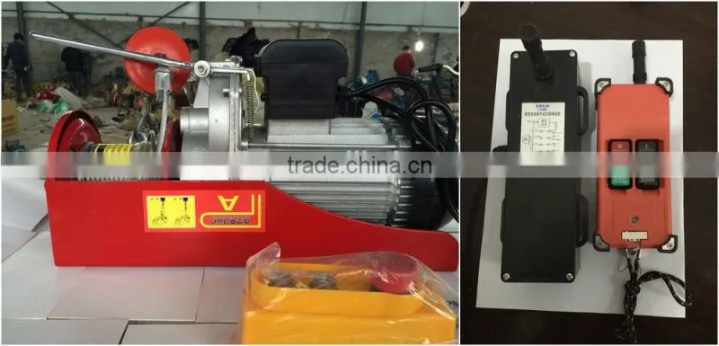 Demag Quality Electric Hoist 100kg with Trolley
