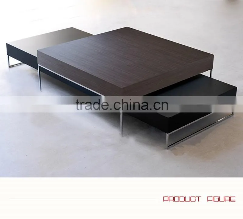 Living Room Furniture Style White MDF Coffee Table