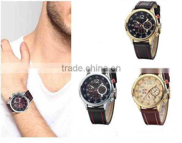 2015 alibaba hot selling Alloy Wristwatch Newest Design Fashion Sport Watch Men Watch From gz Watch Factory