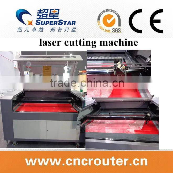 Laser cutting Machine with Sealed CO2 laser tube leather laser cutting machine