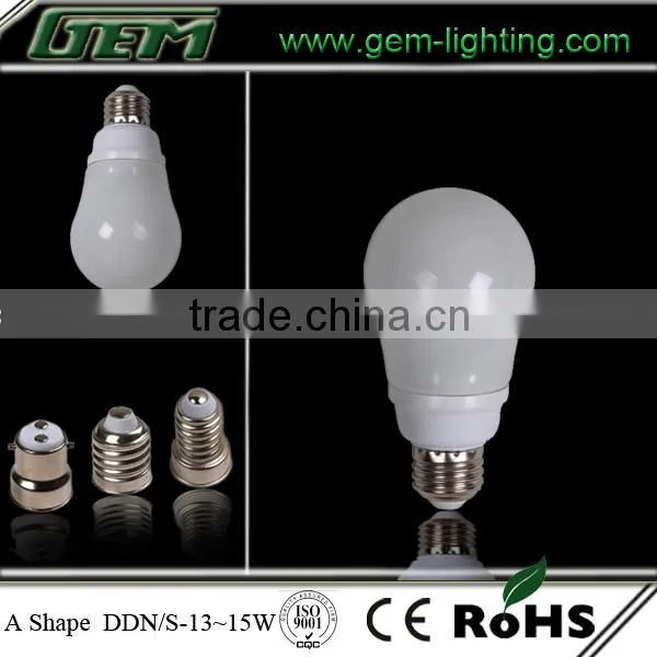DDN/S-15 15W A Shape Lamps Light Bulbs With CE ROHS ISO9001
