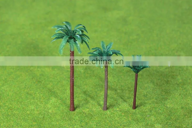 Miniature palm trees building model scale trees