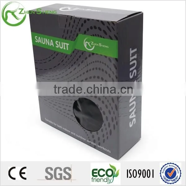 ZHENSHENG vinyl long sleeve sauna suit