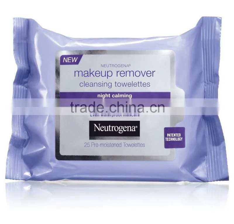PH 5.5 disposable makeup remover cleansing towelettes