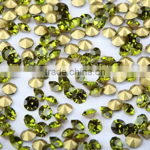 2014 point back crystal Resin Drill