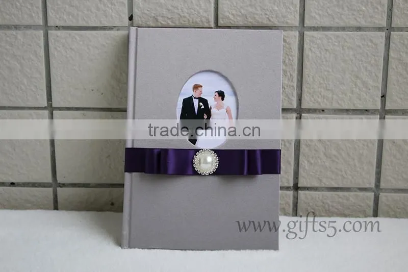 Wedding book made in handmade