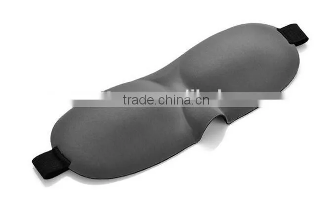 2015 Hot Selling 3D Eye Shade Adjustable Washable Blindfold Deep Eye Socket Sleeping Traveling Cover Eye Mask