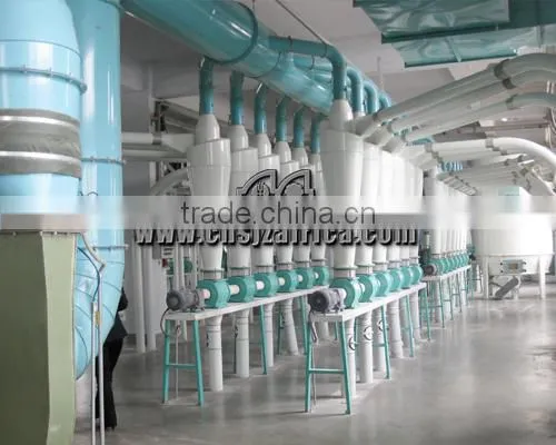 Corn Flour Milling Plant with Automatic Control System, Corn Flour Milling Plant