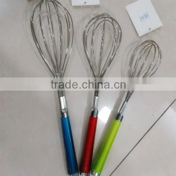 Stainless Steel Kitchen Tools With Colorful Handle
