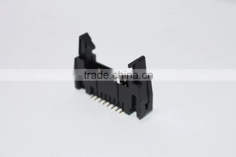 Ejector header big latch 2.54mm smt black 8~64pin