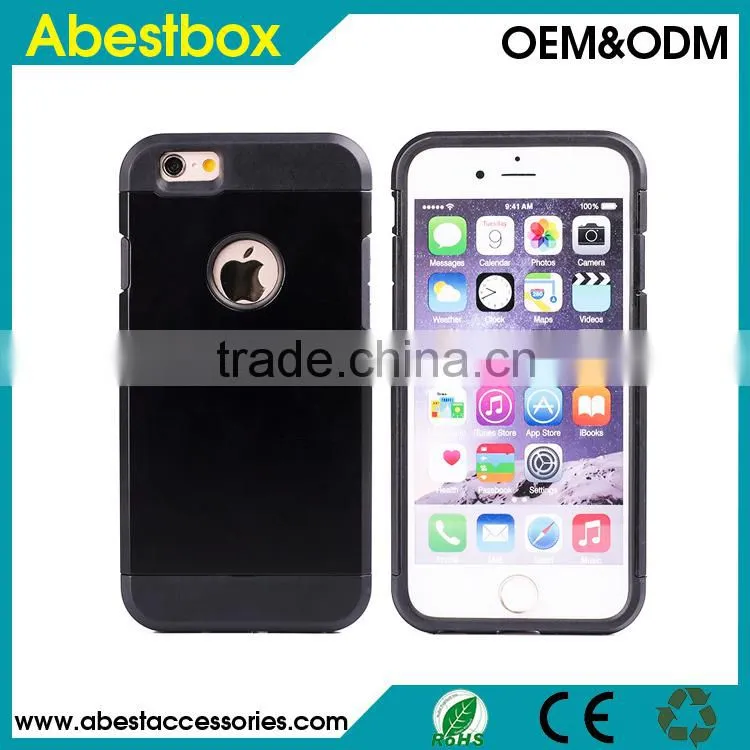 Hybrid PC+TPU Tough Armor Color Hard Case Cover for Samsung Galaxy S6 Plus