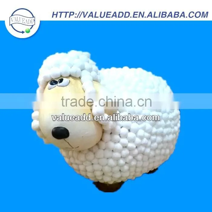 High quality ceramic money savvy piggy bank factory supply