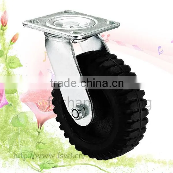 Heavy Duty Rubber Wheel 125mm Swivel Hardware Caster