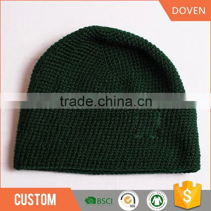 Women's warm wool factory custom winter hats beanie hats