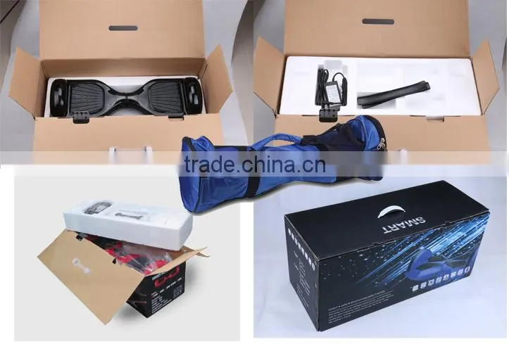14KM/H two wheels smart scooter 2016 2 wheel hoverboard with bluetooth