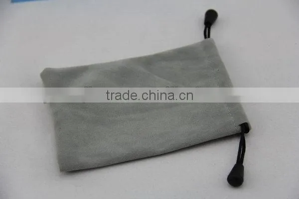 Top grade hot selling hot stamp velvet bags