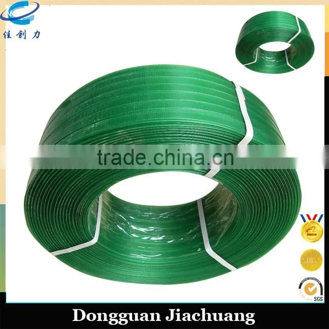 pet strapping band, pet strip, packing band green
