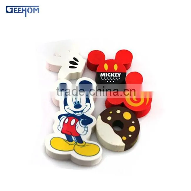 children custom shape eraser for school use