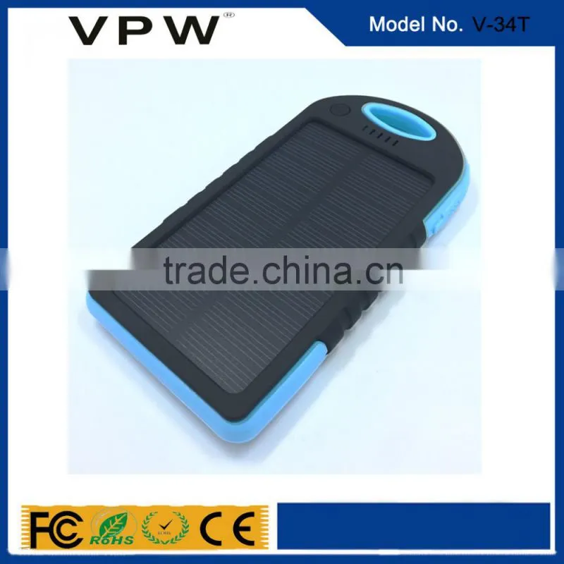 2016 CE certificate portable solar power bank waterproof for malaysia market