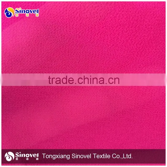 2014 french fashion 100% polyester chiffon fabric wholesale chiffon fabric
