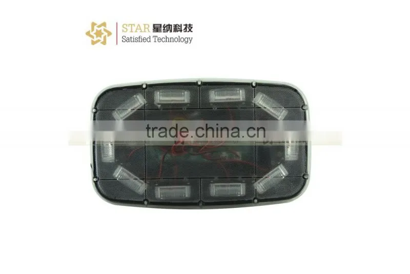 Magnetic strobe mini led light bar for police car EL3-10-10