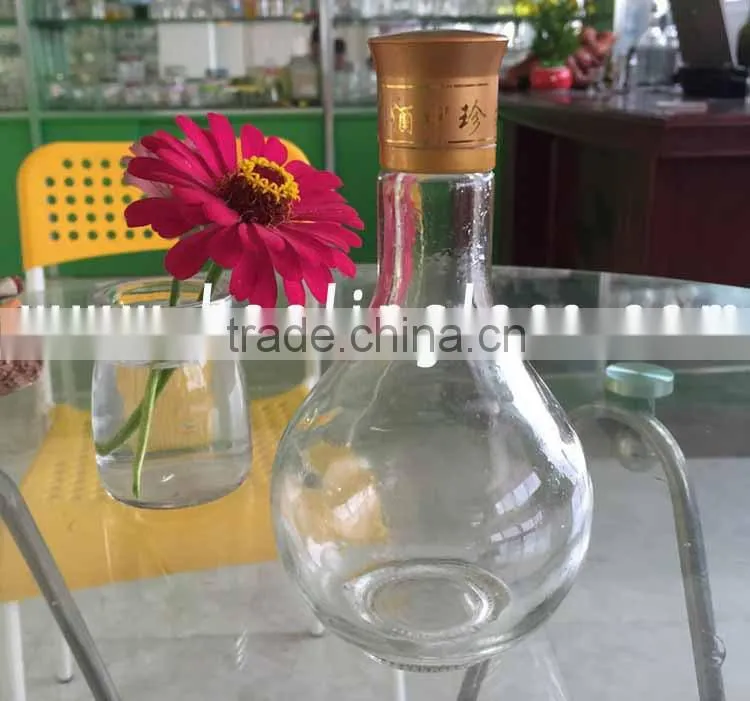 250ml 500ml olive green small wine glass bottle