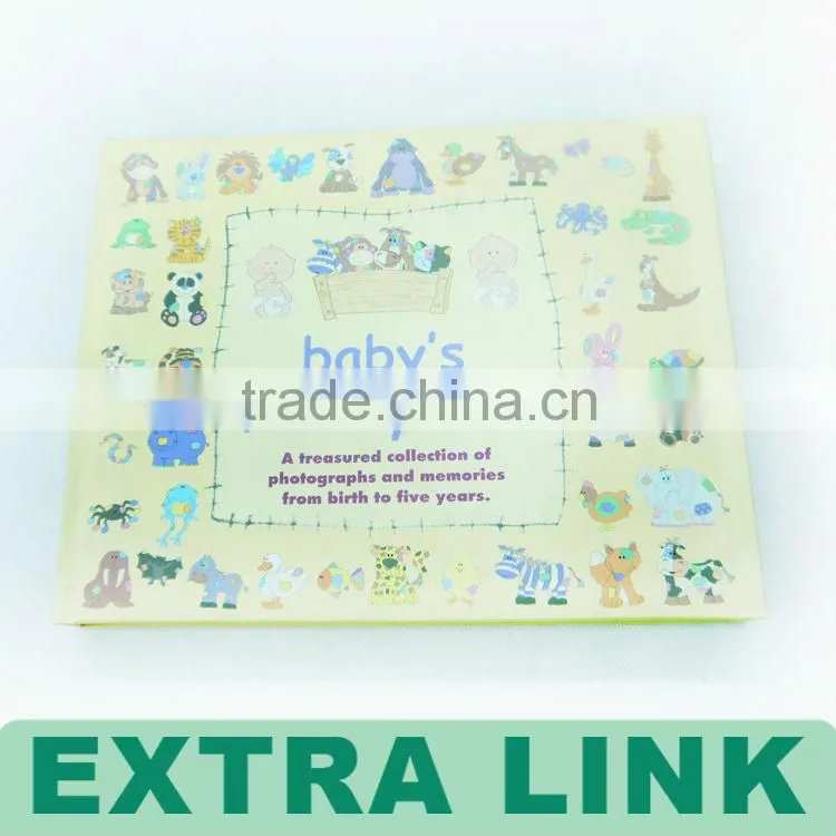 Custom Design Baby Memory Diary Book Printing