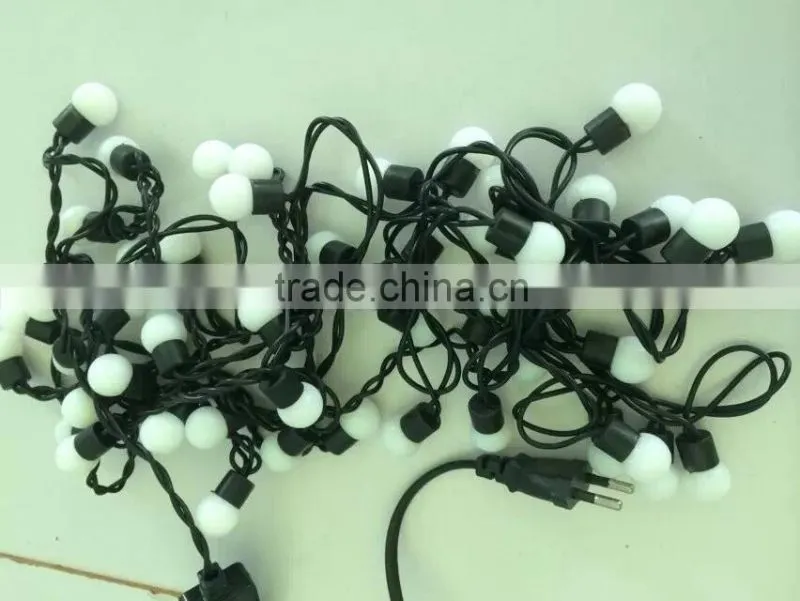 SJ-18-50/ SJ-38-20 auto color change rgb led ball string