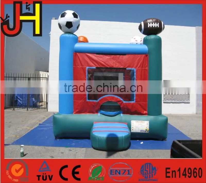 Cheap Sports Zone Kids Inflatable Bouncer For Home Use