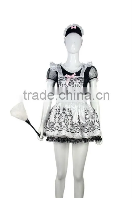New Arrival Hot Sexy High Quality Cheap Price ladies maid costume adult Cinderella costume