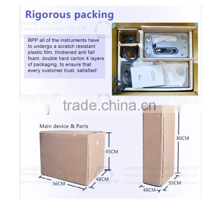 Beauty equipment rejuvenation & anti wrinkle radio frequency machine