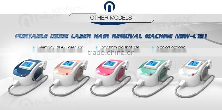 Cooling gel laser hair removal 808nm depilatory machine