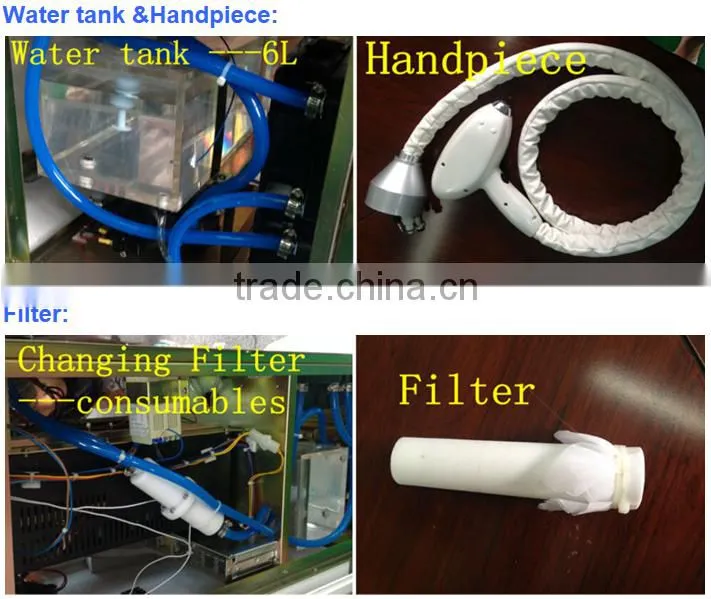 Big power/Big spot size/10 bars/ professional portable 808nm Diode Laser hair removal machines
