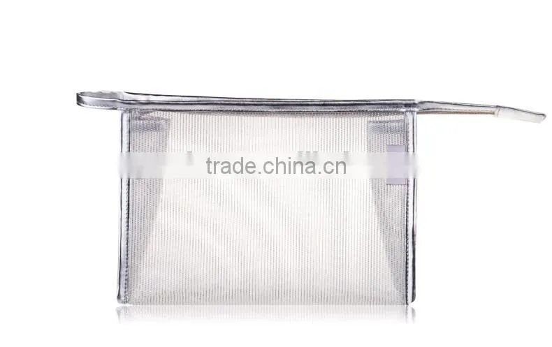 2015 hot sale promotional mesh fabric cometic case