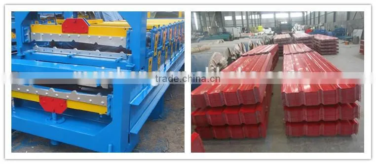 Glazed Tile Roll Forming Machine/tile press roll former