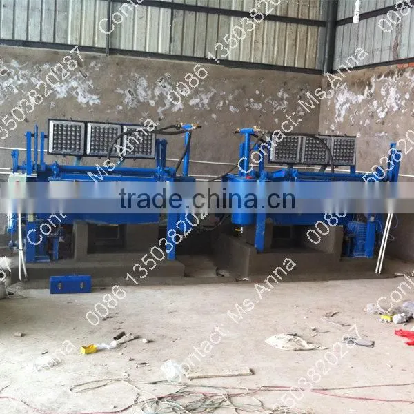 Recycled paper egg carton box making machine