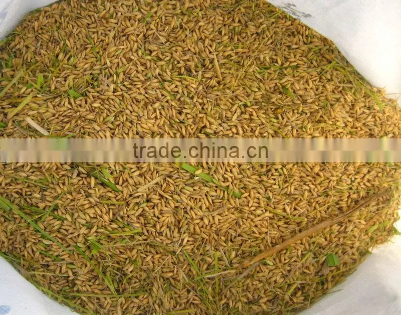 Land and mountain area mini rice harvesting machine