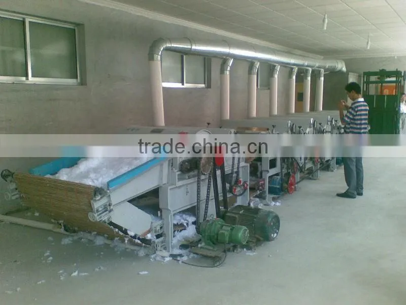2014 BEST PRICE !! waste cotton recycling machine/fabric cotton recycling machine