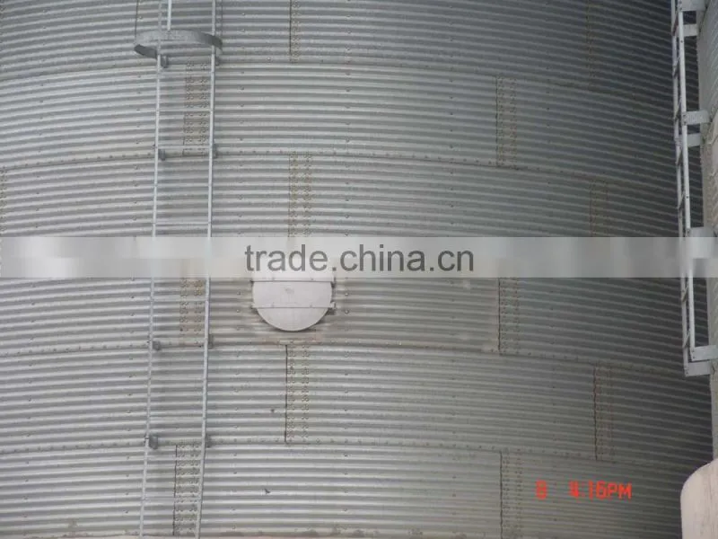 plastic storage steel structure building silo