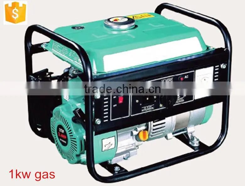 Gasoline Generator 1KW Recoil Start 1500DC-4