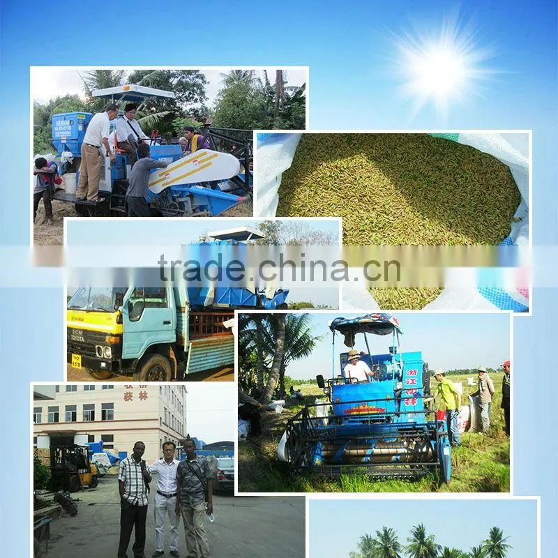 Liulin 4LZ-1.8 mini rice combine harvester