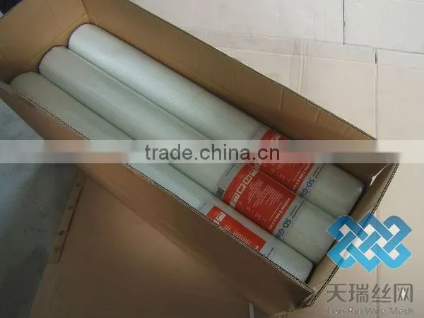 Reinforcement concrete fiberglass mesh for wall material