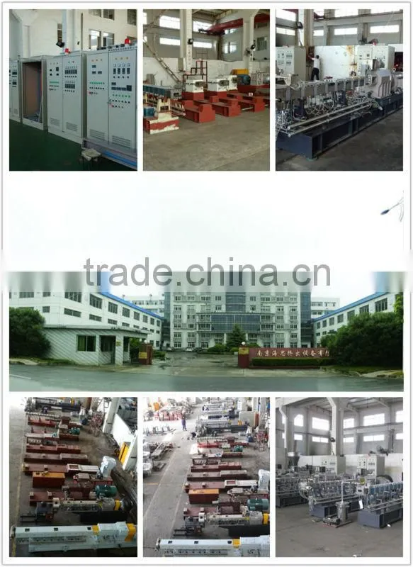 Linear vibrating sieve for Parallel Twin screw pelletizer
