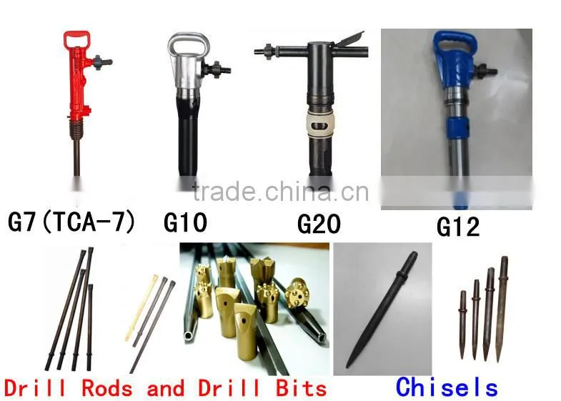 YT28 Air-leg Rock Drill pneumatic rock drill/jack hammer