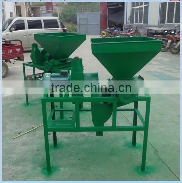 the farm using agricultural equipment of small camellia seed huller