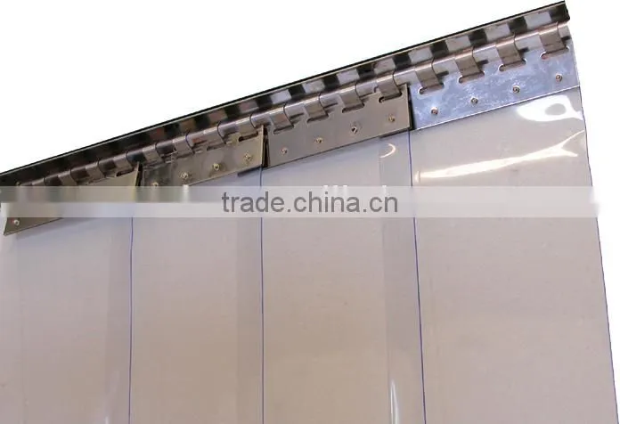 transparent PVC door curtain, soft clear pvc door curtain