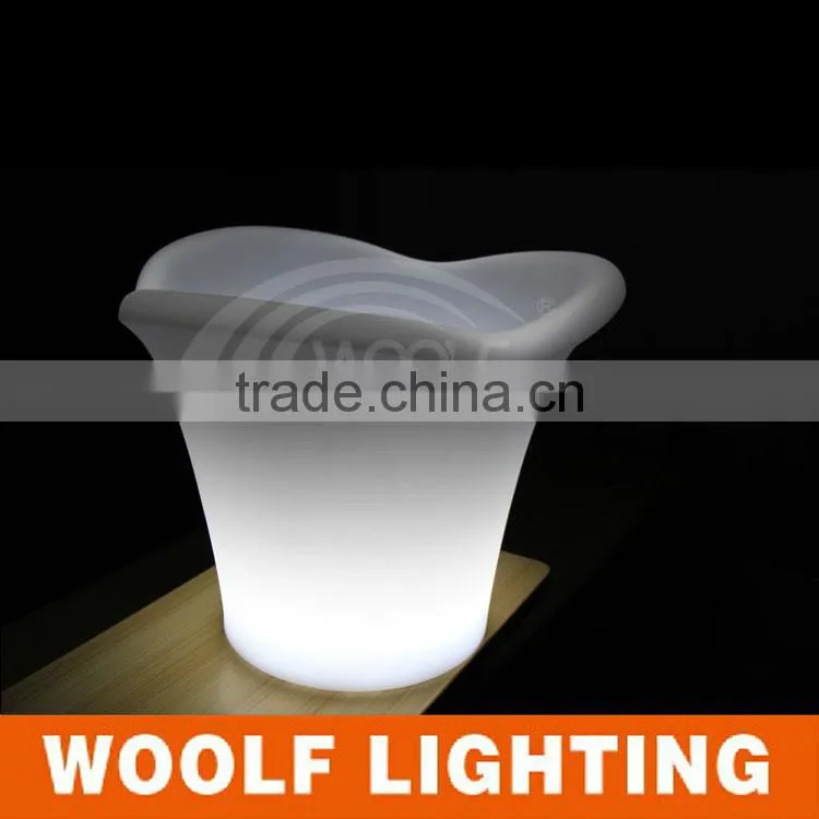 Decoration Bar LED Lighting Illuminated Flower Pot